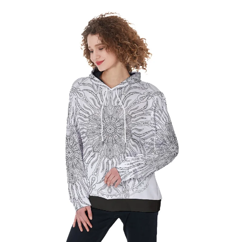 All-Over Print Women's Pullover Hoodie