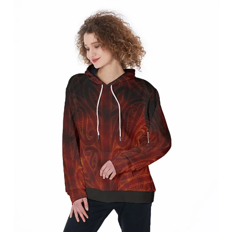 All-Over Print Women's Pullover Hoodie