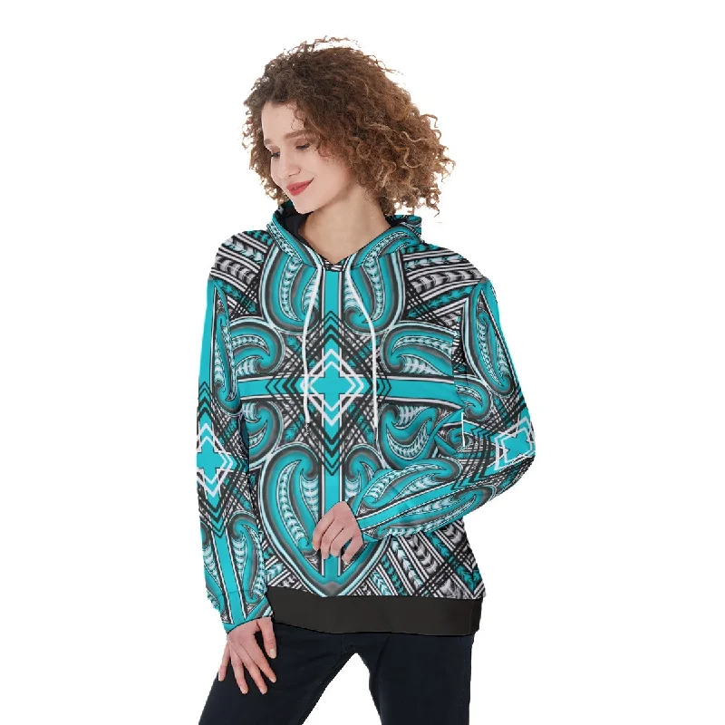 All-Over Print Women's Pullover Hoodie