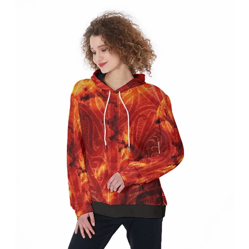 All-Over Print Women's Pullover Hoodie