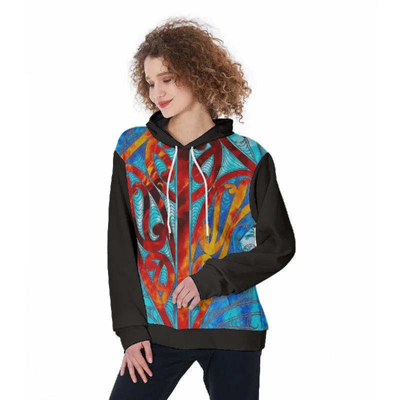 All-Over Print Women's Pullover Hoodie