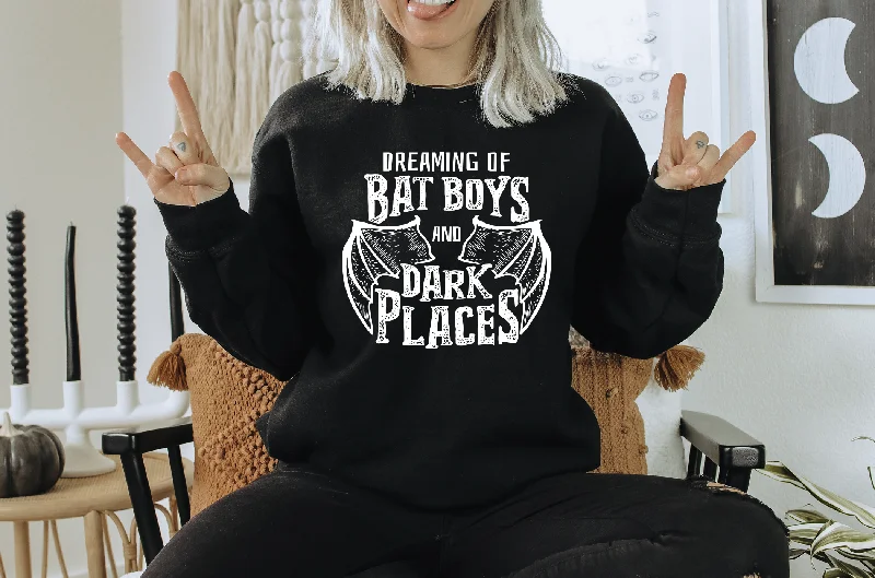 dreaming of bat boys sweatshirt