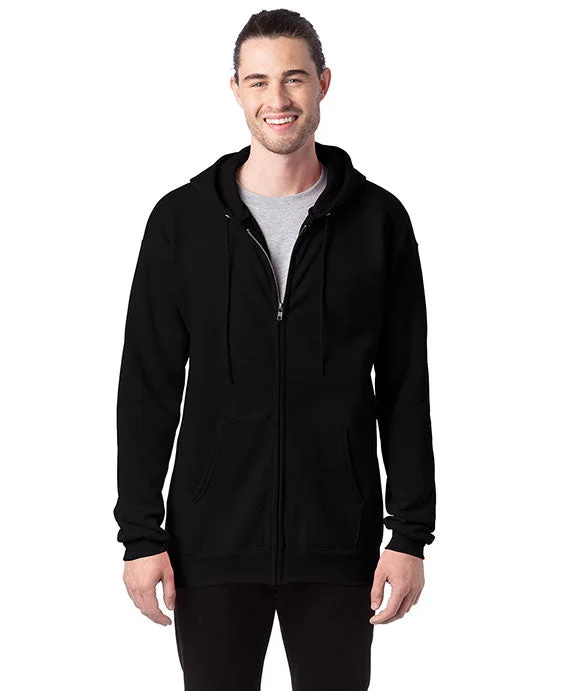 F280 - Hanes Adult 9.7 oz Ultimate Cotton® 90/10 Full-Zip Hooded Sweatshirt