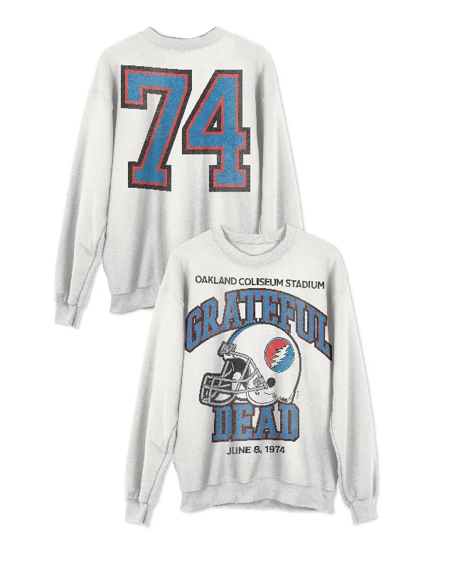 JUNK FOOD CLOTHING UNISEX GRATEFUL DEAD HELMET FLEA MARKET FLEECE