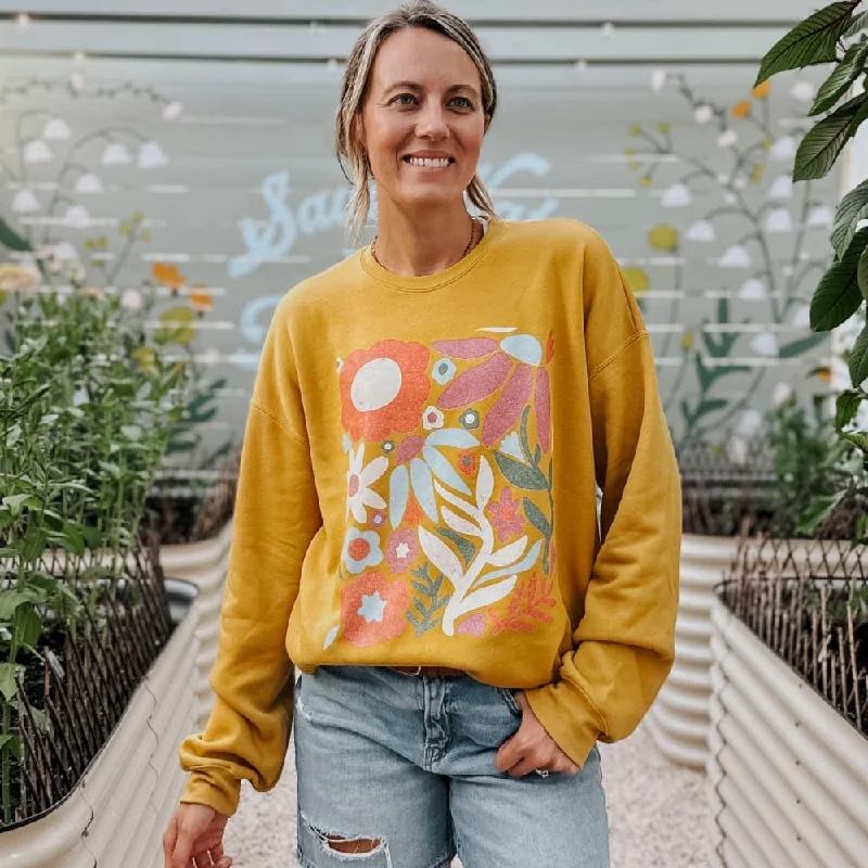 Mustard Flowers Sweatshirt