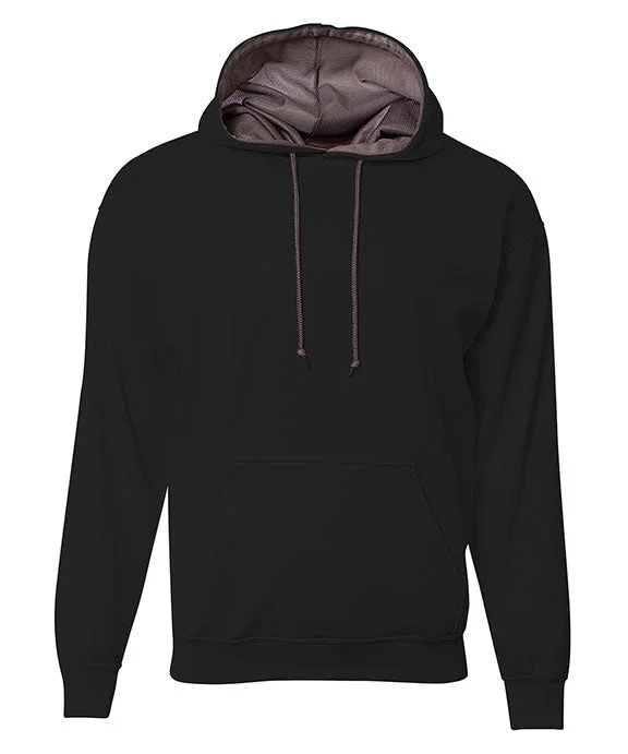 N4279 - A4 Mens Sprint Tech Fleece Hooded Sweatshirt