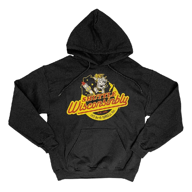 Pizza Shuttle Wisconsinbly Hoodie