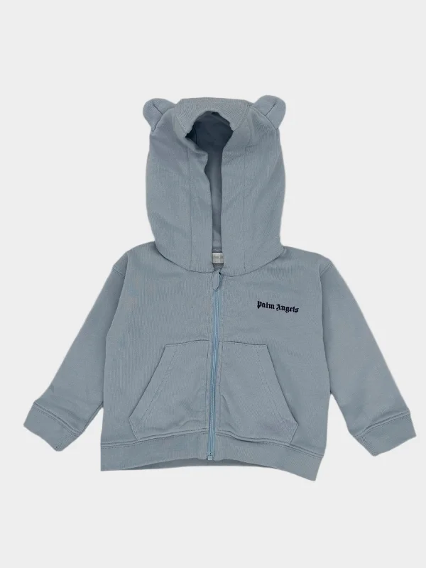 Zipped Logo Hoodie