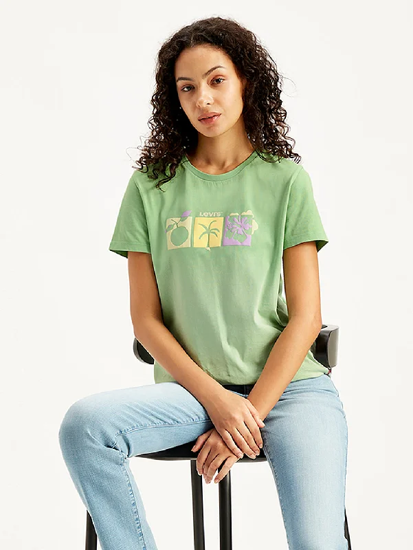 Women's Graphic Print Regular Fit T-Shirt