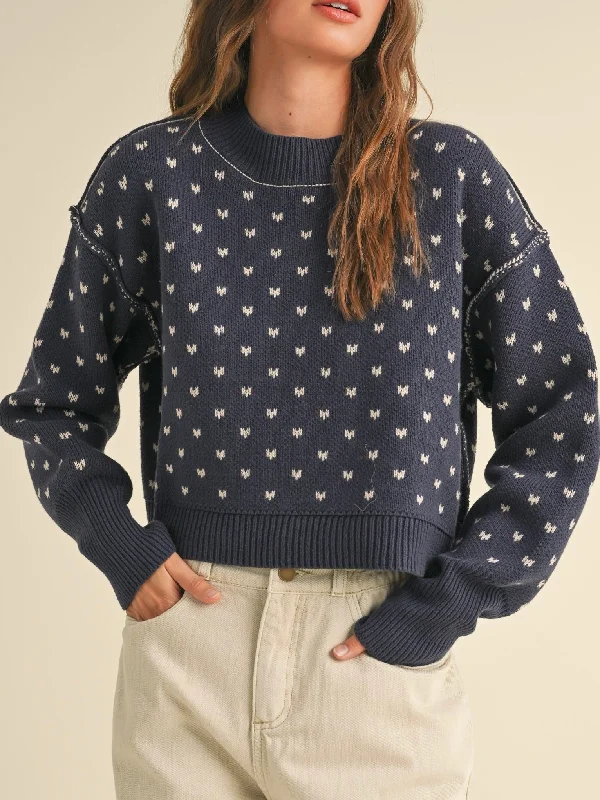 Amour Sweater Navy