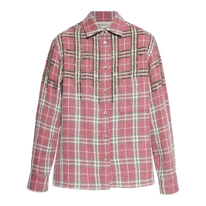 Crushed Berry Paillete Flannel