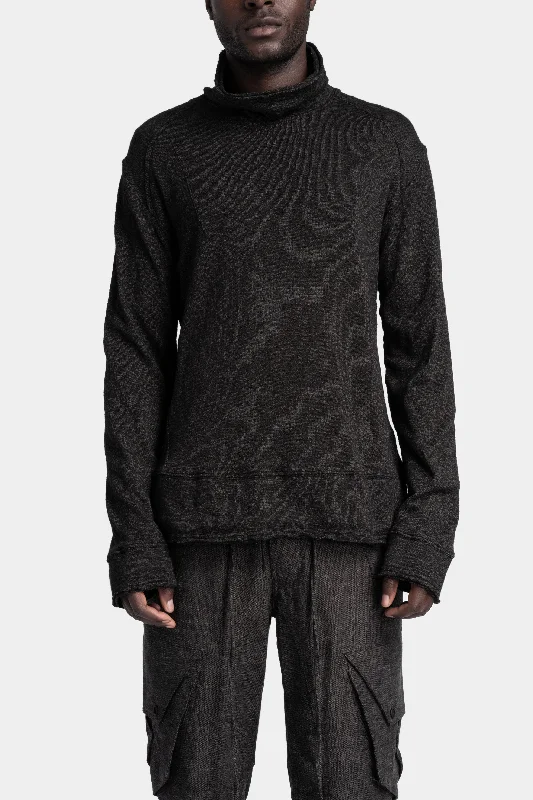 Drop neck sweater