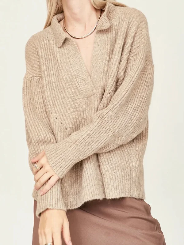 Mirth Jackson Sweater in Camel