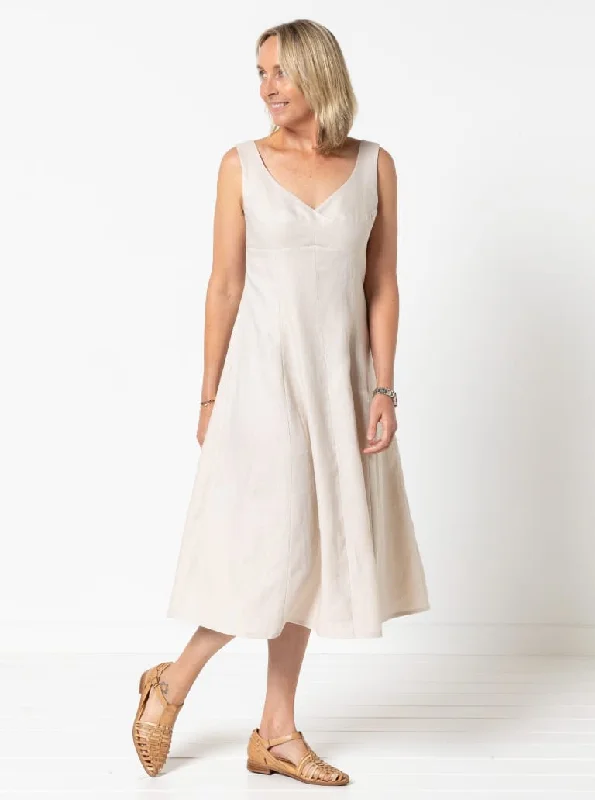 Style Arc Sabrina Woven Dress