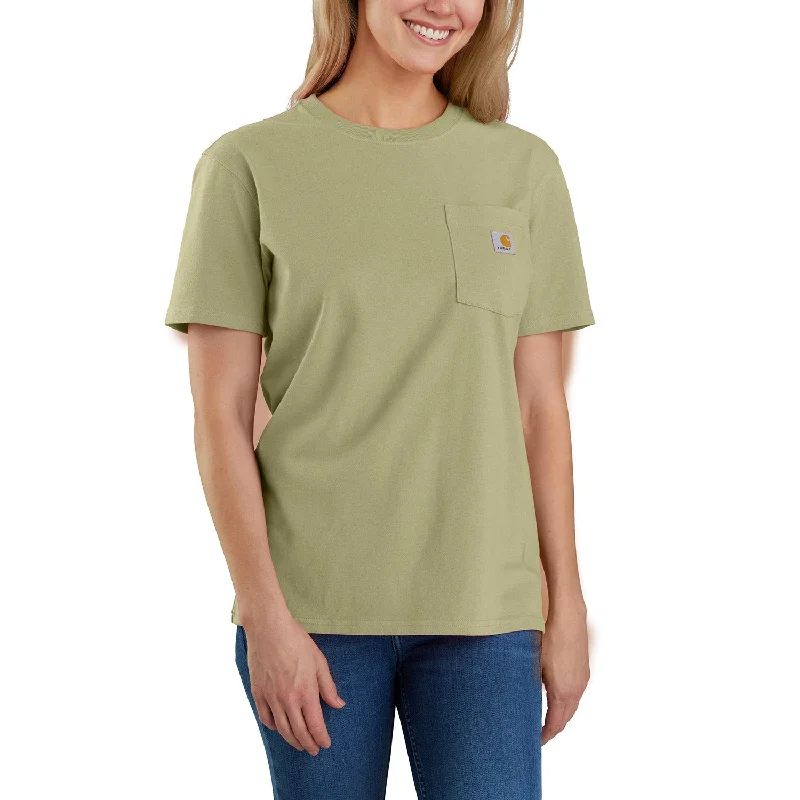 Carhartt Women's Short Sleeve Pocket T-Shirt_Dried Clay