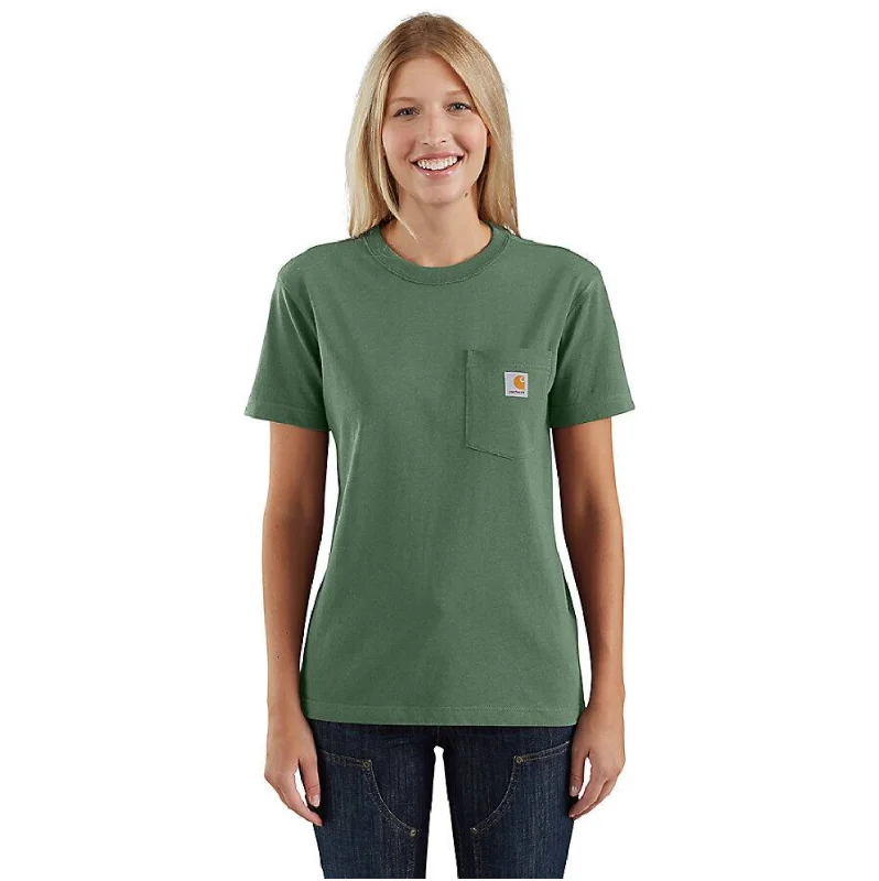 Carhartt Women's Short Sleeve Pocket T-Shirt_Frosted Balsam