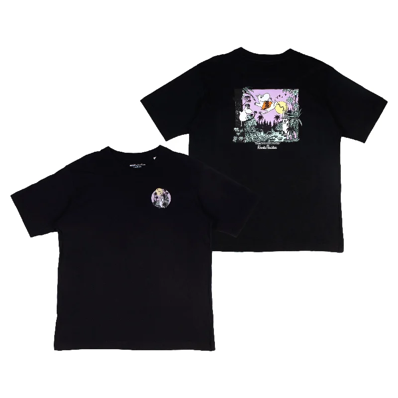 T-Shirt Moomin Jungle - Black