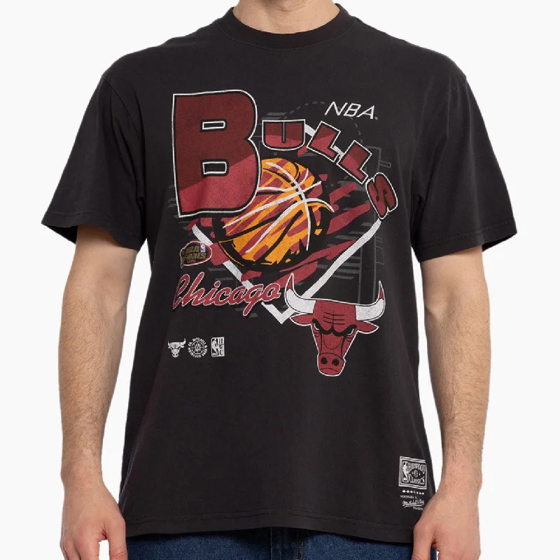 Mitchell & Ness NBA Basket Tee Chicago Bulls Black