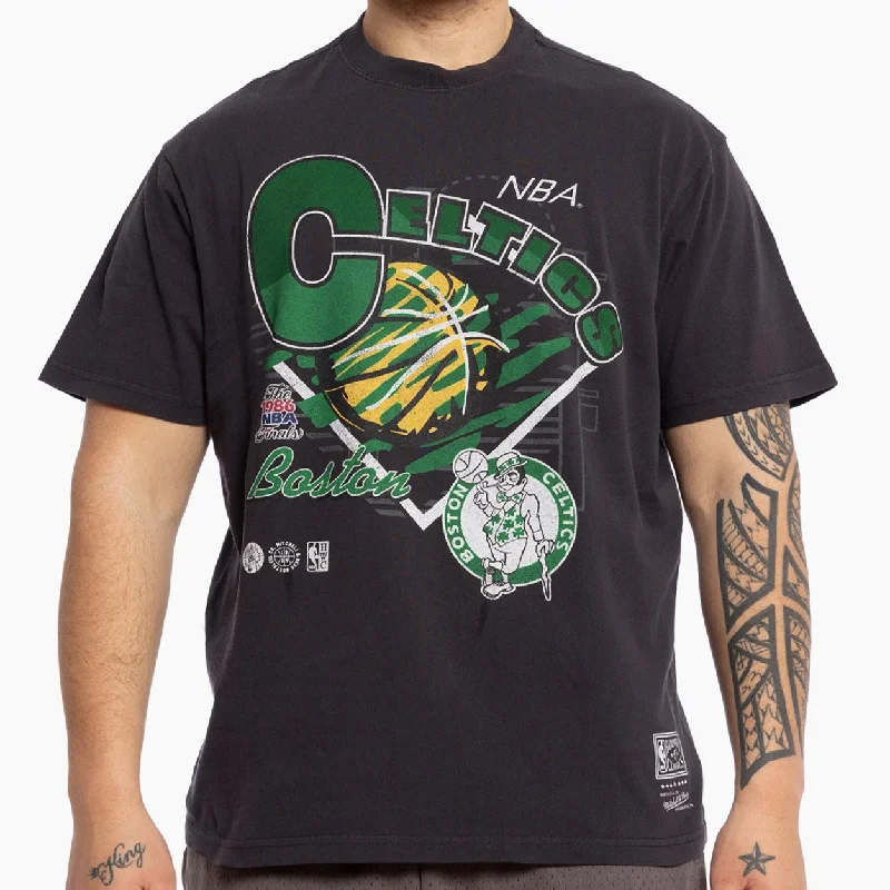 Mitchell & Ness NBA Brush Off Tee Boston Celtics Black