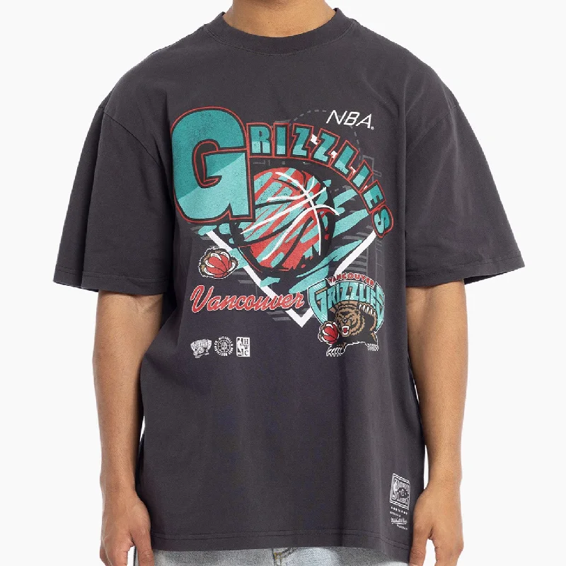 Mitchell & Ness NBA Brush Off Tee Vancouver Grizzlies Black