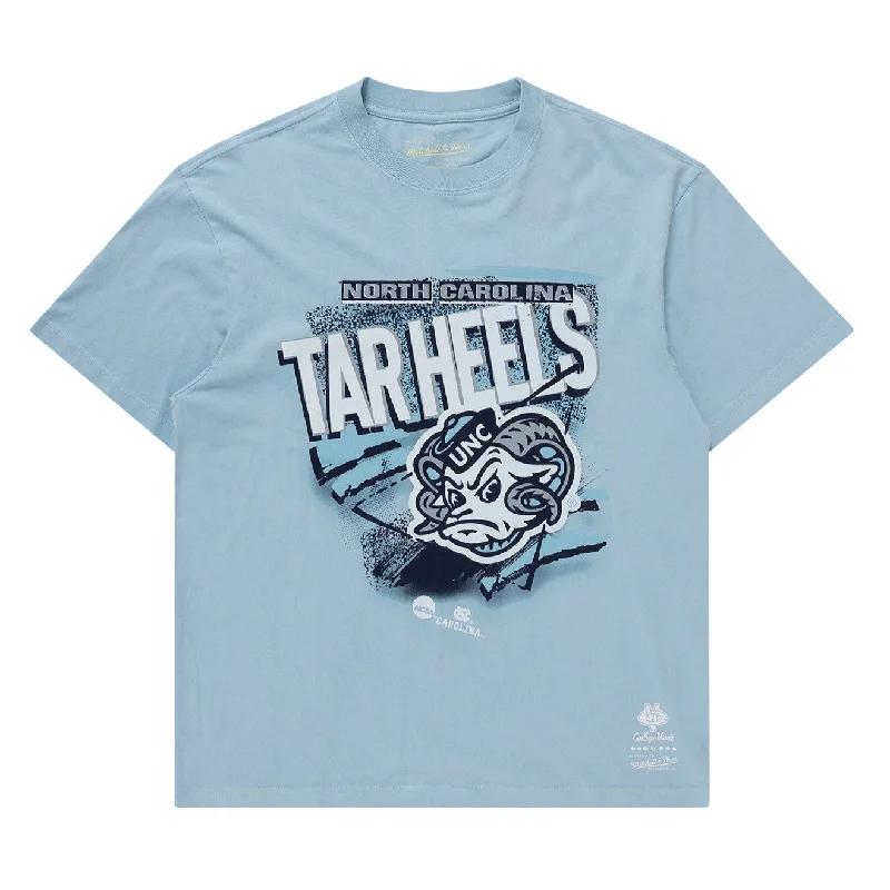 Mitchell & Ness NCAA Abstract Tee North Carolina Tar Heels Blue