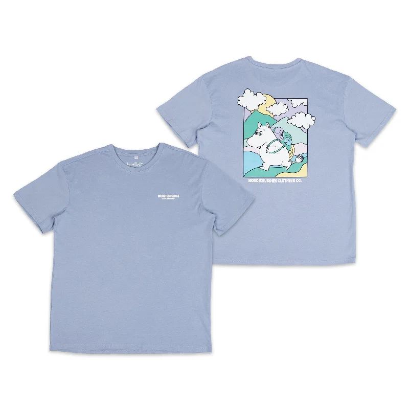 Moomintroll's Adventure T-Shirt Unisex - Blue