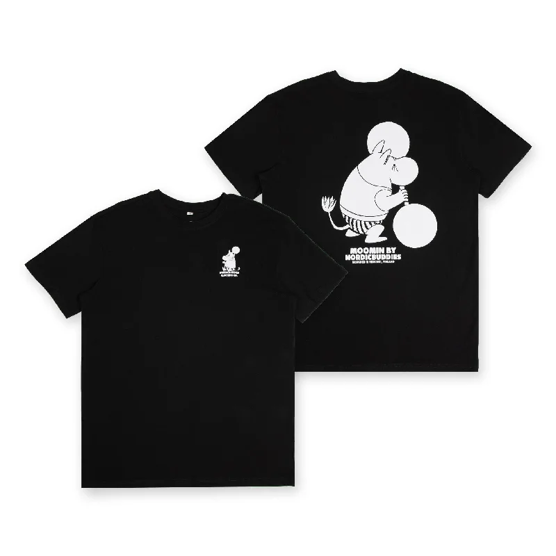 Moomintroll Weightlifting T-Shirt Unisex - Black