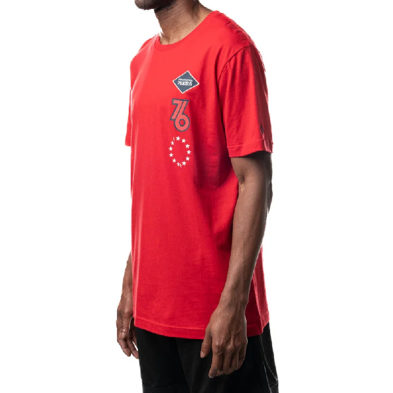 New Era NBA 23-24 City Edition Tee Philadelphia 76ers