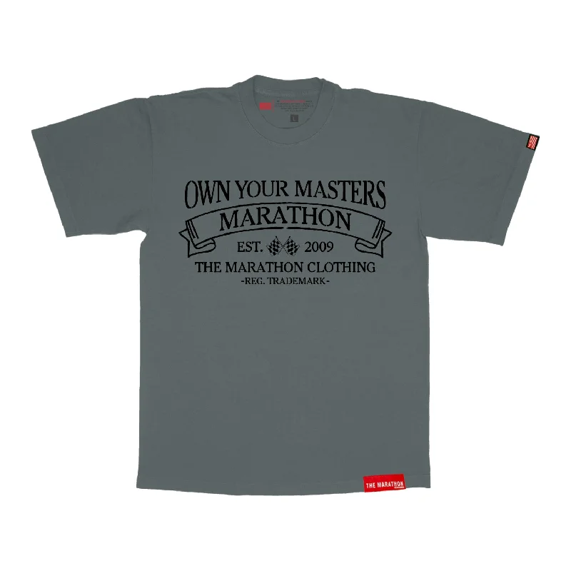 Own Your Masters T-Shirt - Dark Sage/Black