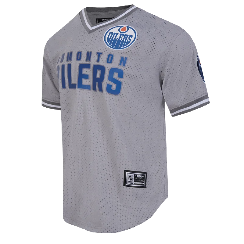 Pro Standard NHL Classic Mesh Tee Edmonton Oilers Grey