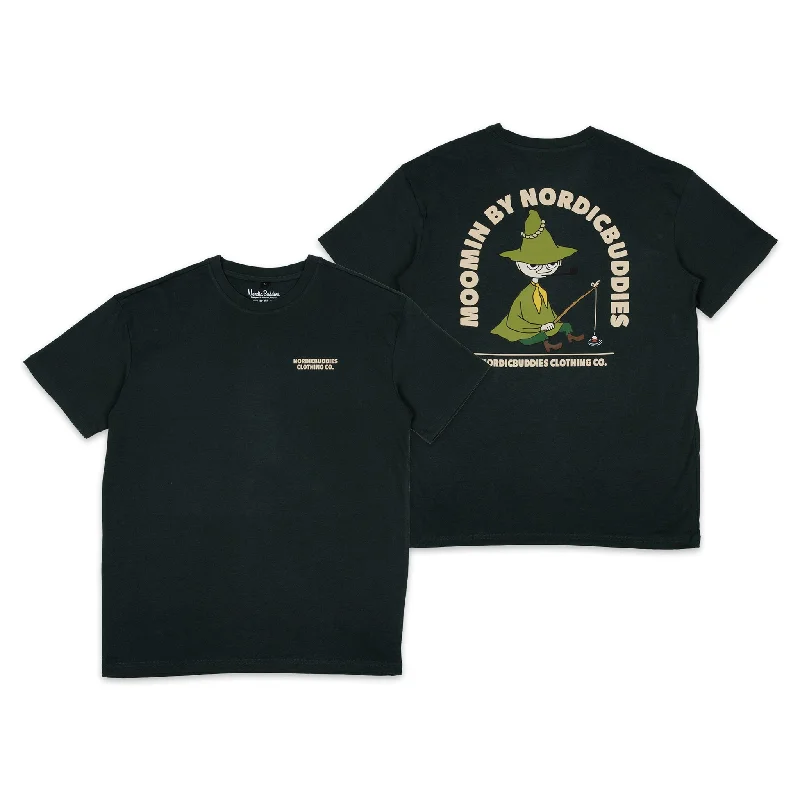 Snufkin Fishing T-Shirt Unisex - Dark Green