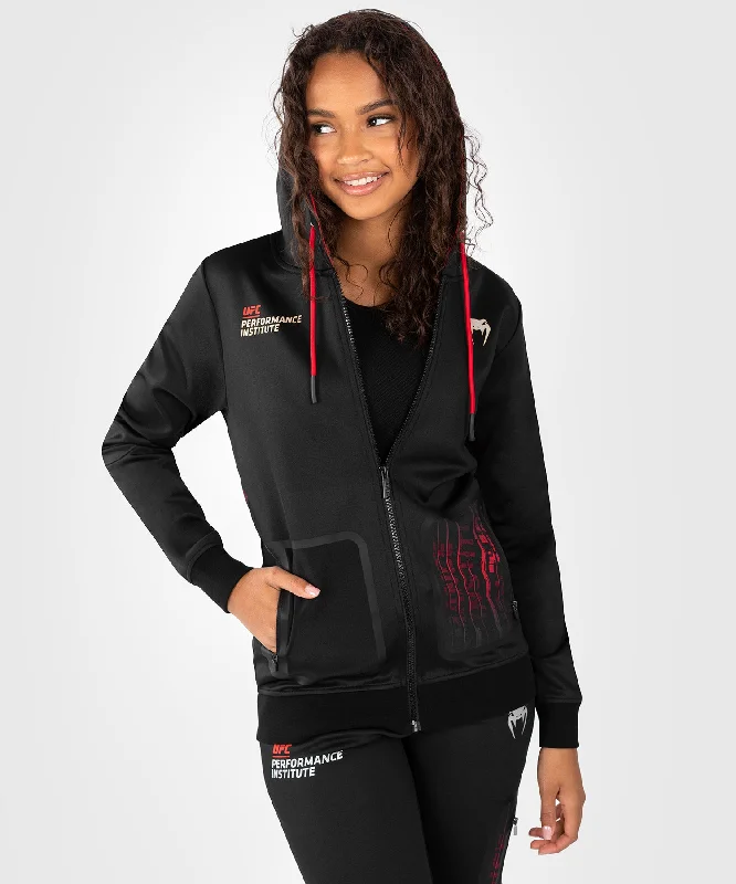 UFC Venum Performance Institute 2.0 Women’s Zip Hoodie - Black/Red