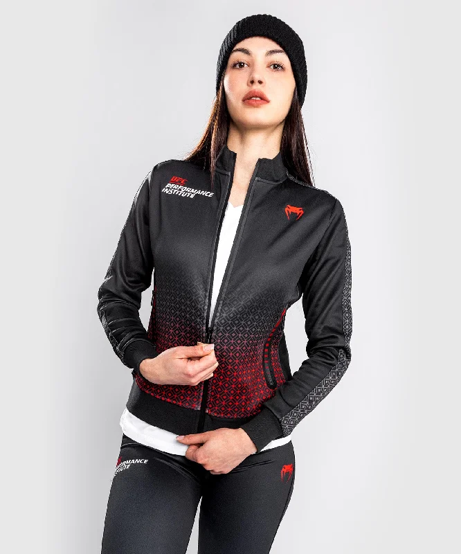 UFC Venum Performance Institute Track Jacket - For Women - Black/Red