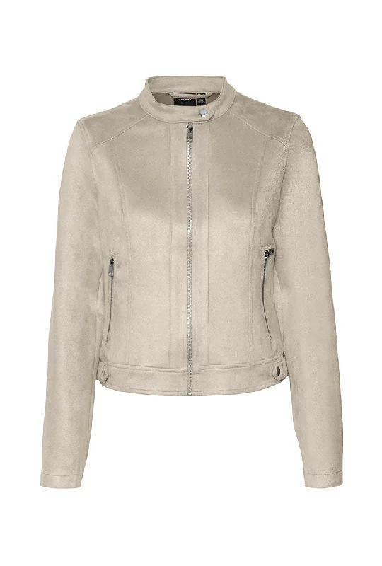 VERO MODA JOSH SHORT FAUX SUEDE JACKET