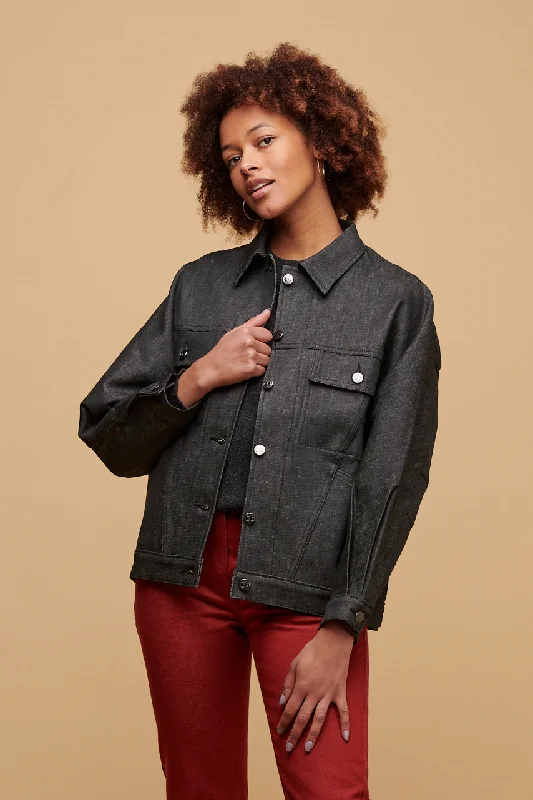 Women's Jodie Denim Jacket - Black